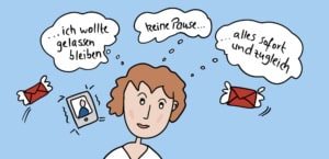 Zuviel im Kopf, viele Benachrichtigungen und ein hoher Anspruch an sich selbst führt schnell ins Multitasking