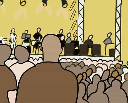 Open-Air-Konzert Musik, die Menschen verbindet und gute Laune macht